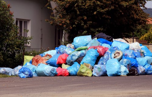 Modern waste removal technology in Camden Town